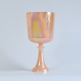 TXTone Orange Alchemy Crystal Singing Grail With Carrier Bag For Chakra Healing Meditation