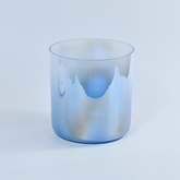 TXTone Indigo Alchemy Crystal Singing Bowl With Carrier Bag For Chakra Healing Meditation