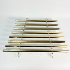 TXTone 432HZ Titanium - Plated Gold Crystal Singing Harp With 8 Notes & Alumina Alloy Box For Meditation Healing| Sound Healing | Chakra Balancing | Meditation Instrument