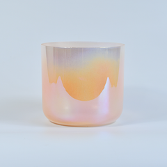 TXTone Orange Alchemy Crystal Singing Bowl With Carrier Bag For Chakra Healing Meditation