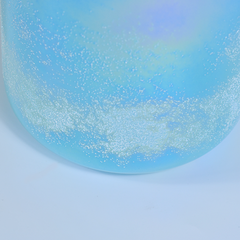 TXTone Cyan Glaze Sand Snow Alchemy Crystal Singing Bow With Carrier Bag For Chakra Healing Meditation