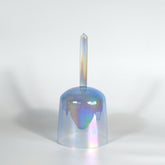 TXTone Indigo Alchemy Handle Crystal Singing Bowl With Carrier Bag For Chakra Healing Meditation