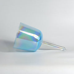 TXTone Blue Alchemy Handle Crystal Singing Bowl With Carrier Bag For Chakra Healing Meditation