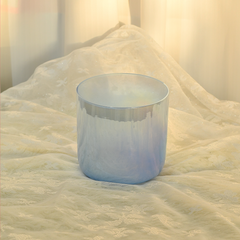 TXTone Indigo Alchemy Crystal Singing Bowl With Carrier Bag For Chakra Healing Meditation