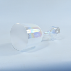 TXTone White Cosmic Light Crystal Singing Grail With Carrier Bag For Chakra Healing Meditation