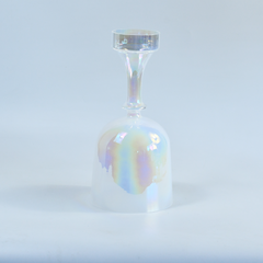 TXTone White Cosmic Light Crystal Singing Grail With Carrier Bag For Chakra Healing Meditation