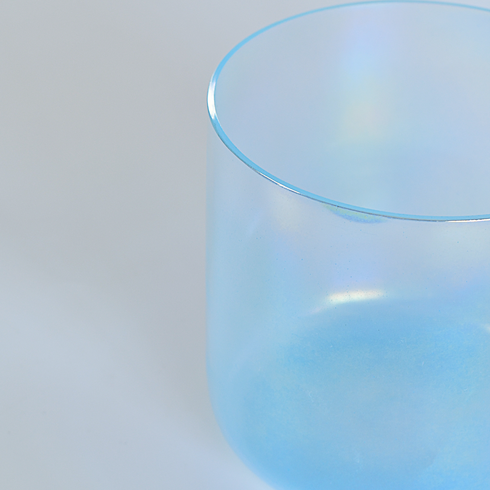 TXTone Blue Alchemy Crystal Singing Bowl With Carrier Bag For Chakra Healing Meditation