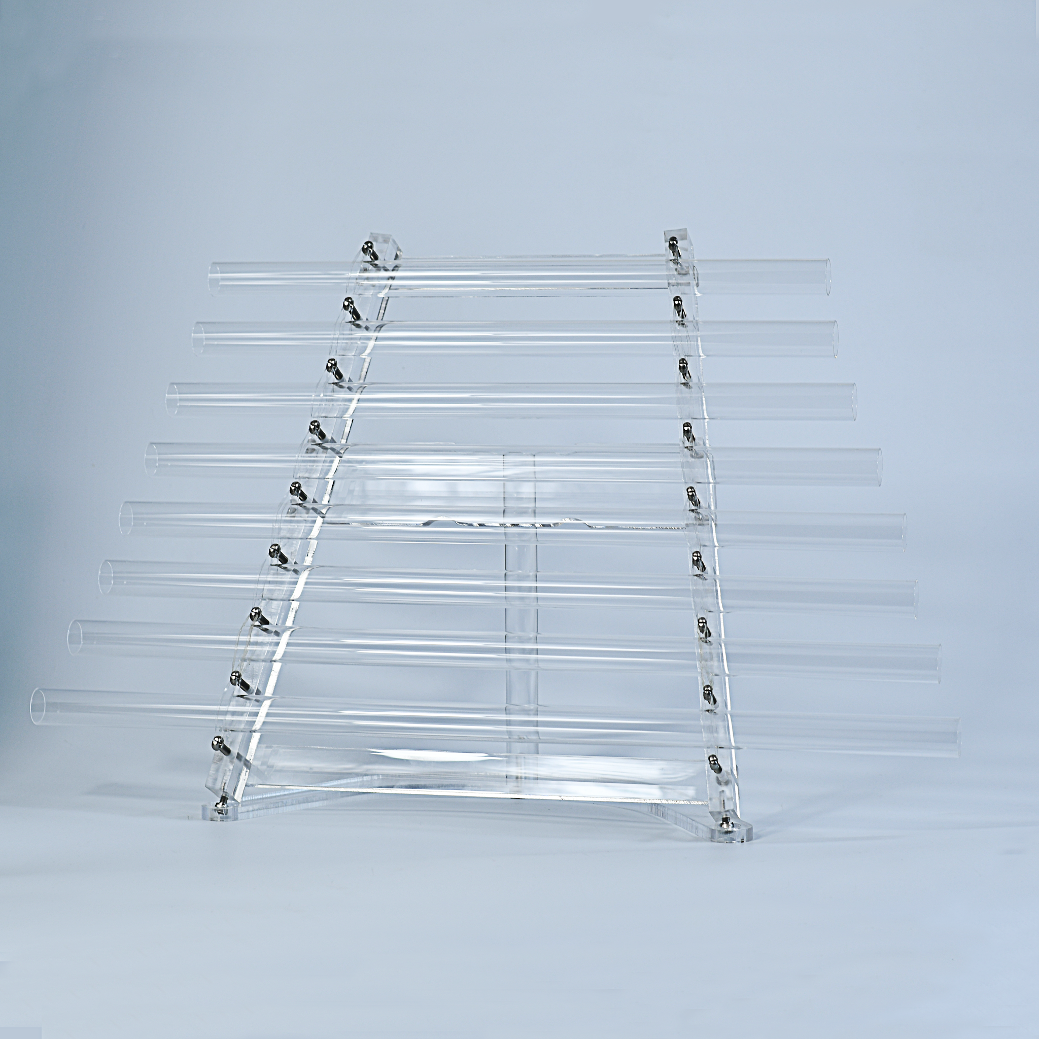 TXTone 432HZ Clear Crystal Singing Harp With 8 Notes & Alumina Alloy Box For Meditation Healing