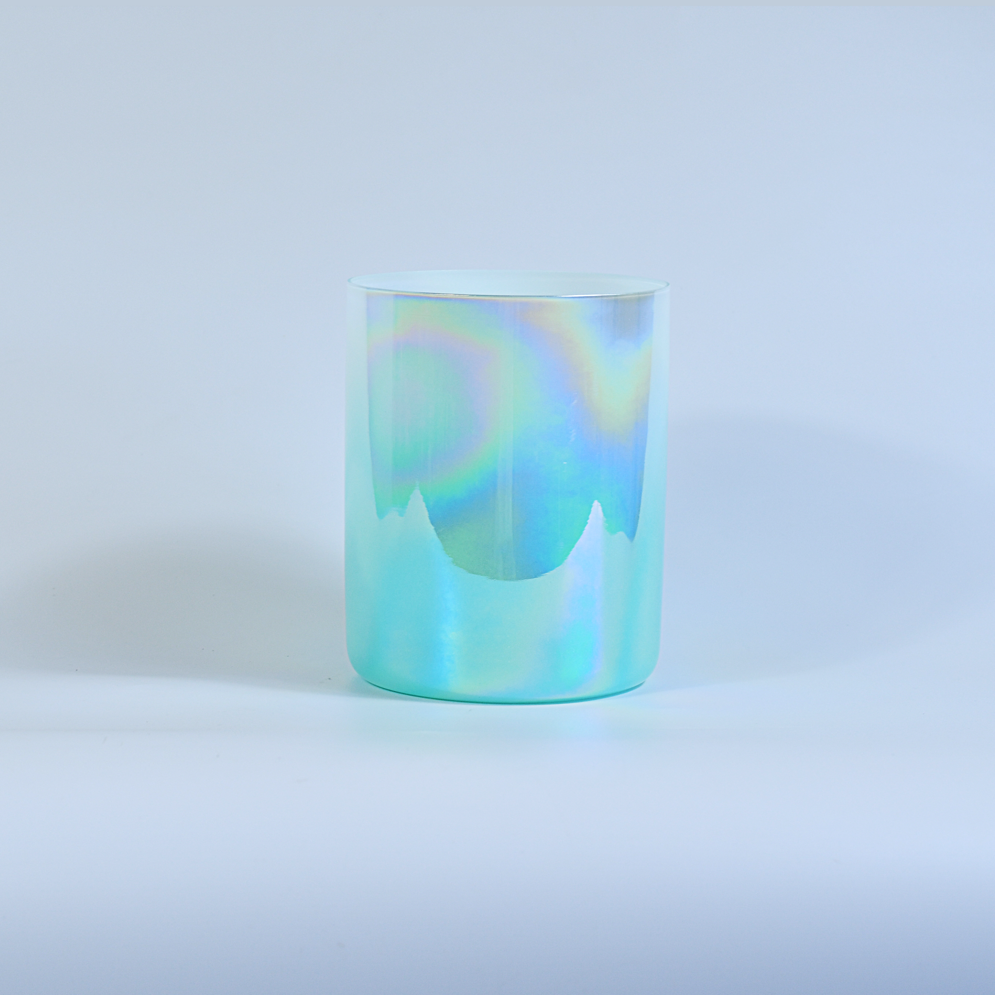 TXTone Cyan Mist Phantom Sound Alchemy Crystal Singing Bowl With Carrier Bag For Chakra Healing Meditation