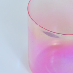 TXTone Red Alchemy Crystal Singing Bowl With Carrier Bag For Chakra Healing Meditation