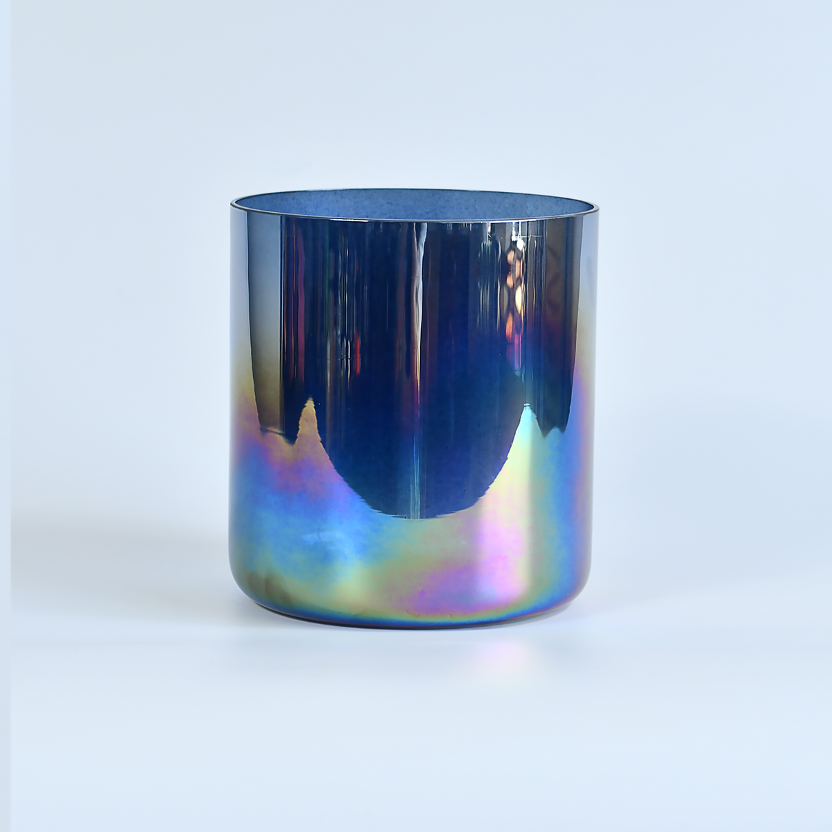 TXTone Rainbow Indigo Alchemy Crystal Singing Bowl With Carrier Bag For Chakra Healing Meditation