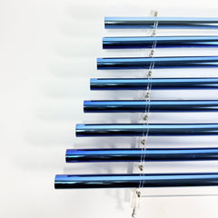 TXTone 432HZ Titanium - Plated Blue Crystal Singing Harp With 8 Notes & Alumina Alloy Box For Meditation Healing| Sound Healing | Chakra Balancing | Meditation Instrument