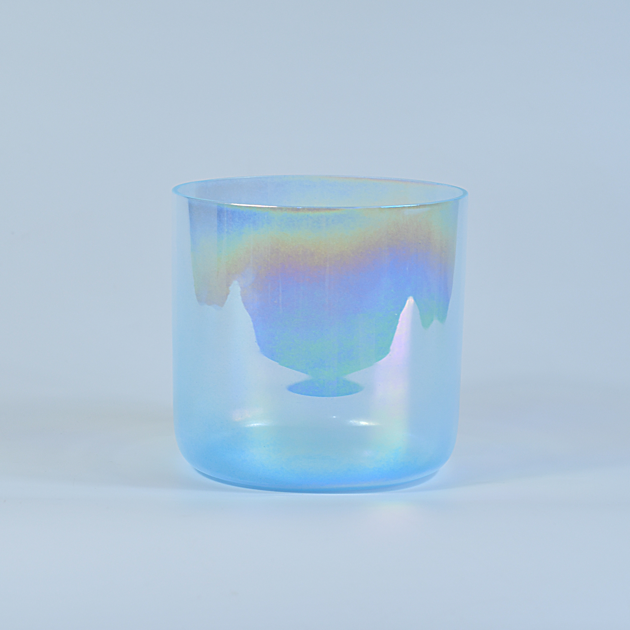 TXTone Blue Alchemy Crystal Singing Bowl With Carrier Bag For Chakra Healing Meditation