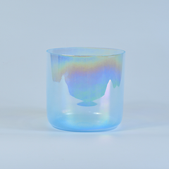 TXTone Blue Alchemy Crystal Singing Bowl With Carrier Bag For Chakra Healing Meditation