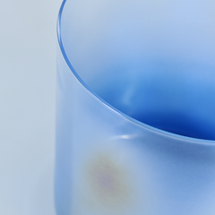 TXTone Indigo Alchemy Crystal Singing Bowl With Carrier Bag For Chakra Healing Meditation