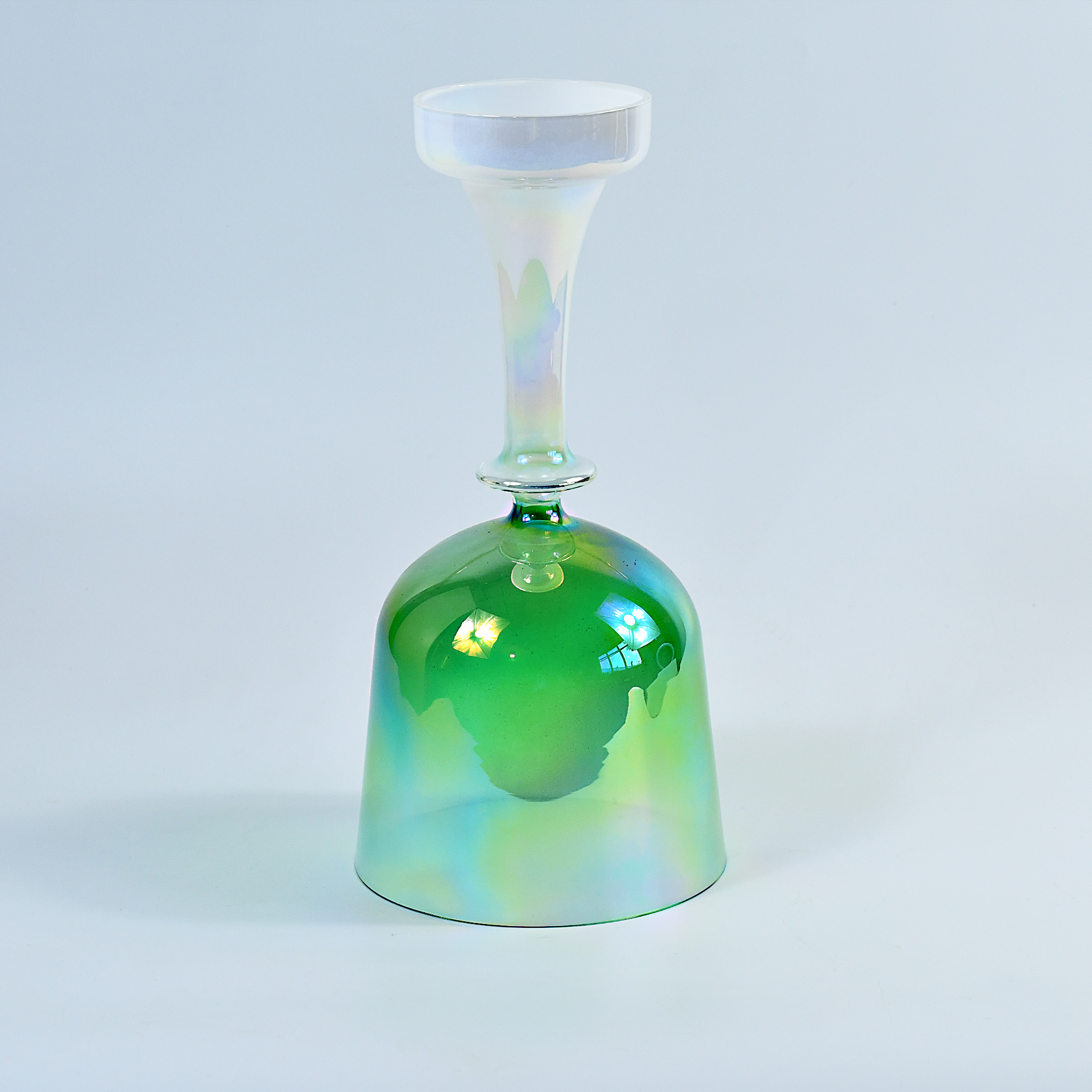 TXTone "Green - Aura"Crystal Singing Grail With Carrier Bag For Chakra Healing Meditation