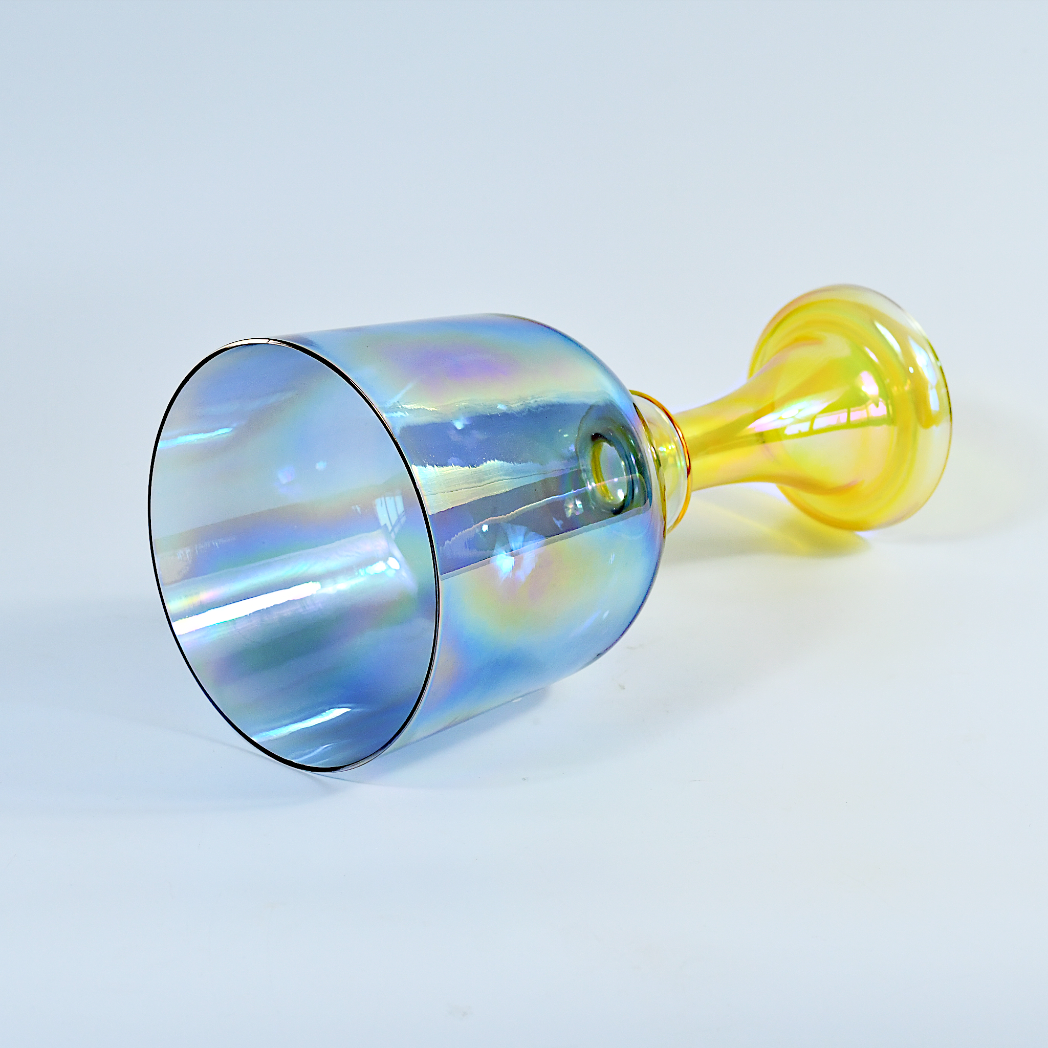 TXTone "Iridescent Dream"Crystal Singing Grail With Carrier Bag For Chakra Healing Meditation