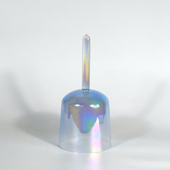 TXTone Indigo Alchemy Handle Crystal Singing Bowl With Carrier Bag For Chakra Healing Meditation