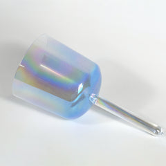 TXTone Indigo Alchemy Handle Crystal Singing Bowl With Carrier Bag For Chakra Healing Meditation