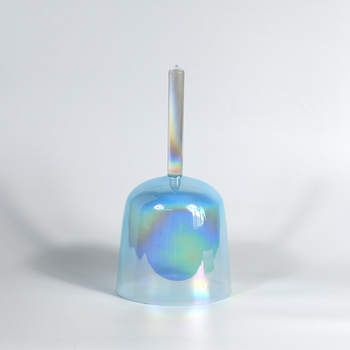 TXTone Blue Alchemy Handle Crystal Singing Bowl With Carrier Bag For Chakra Healing Meditation