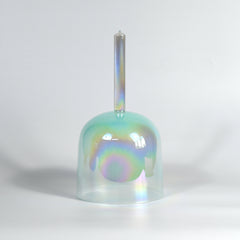 TXTone Green Alchemy Handle Crystal Singing Bowl With Carrier Bag For Chakra Healing Meditation