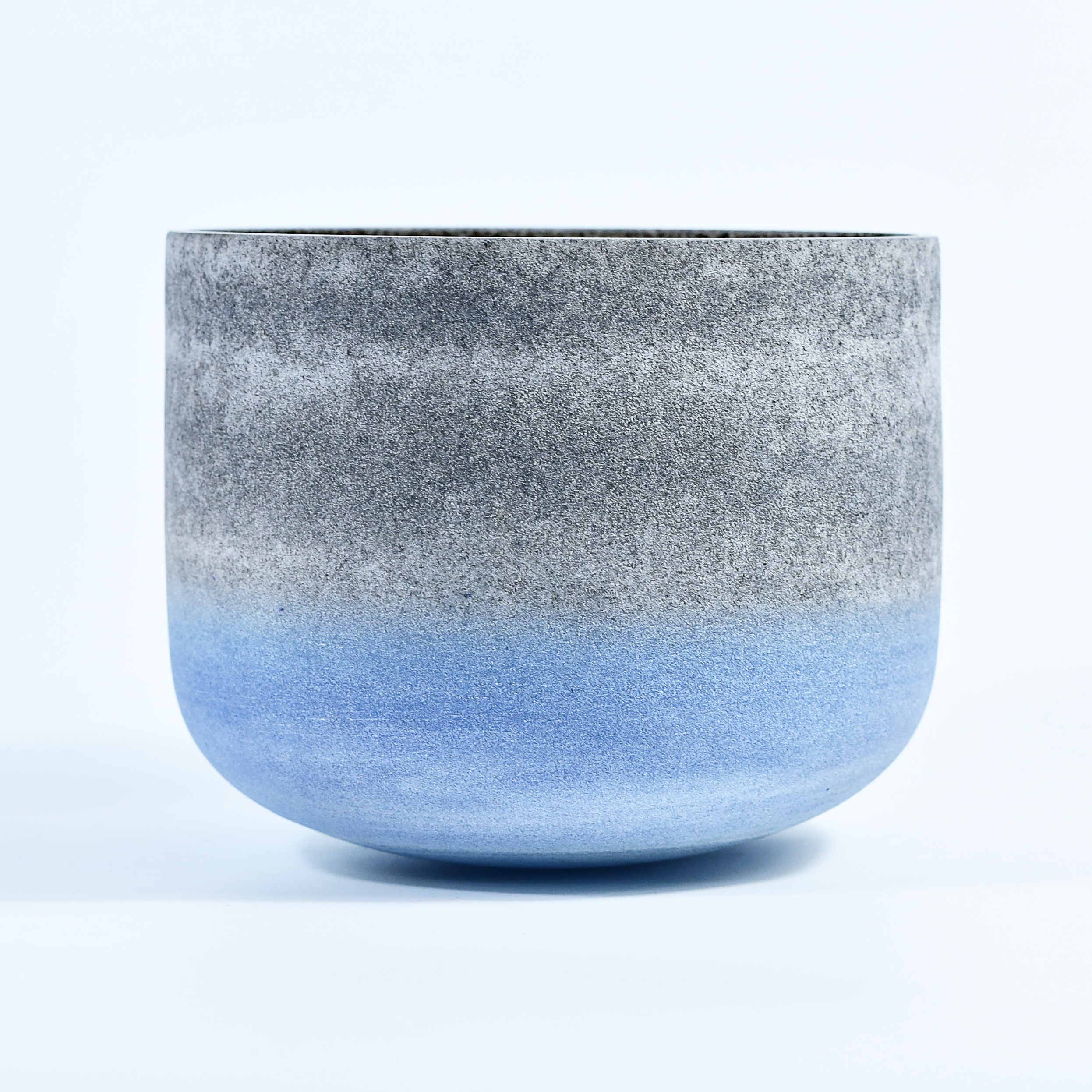 TXTone Gemstone Fusion Crystal Singing Bowls-Obsidian & Lapis With Carrier Bag For Chakra Healing Meditation