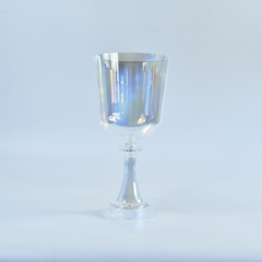 TXTone Clear Cosmic Light Crystal Singing Grail With Carrier Bag For Chakra Healing Meditation