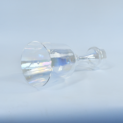 TXTone Clear Cosmic Light Crystal Singing Grail With Carrier Bag For Chakra Healing Meditation