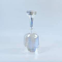 TXTone Clear Cosmic Light Crystal Singing Grail With Carrier Bag For Chakra Healing Meditation