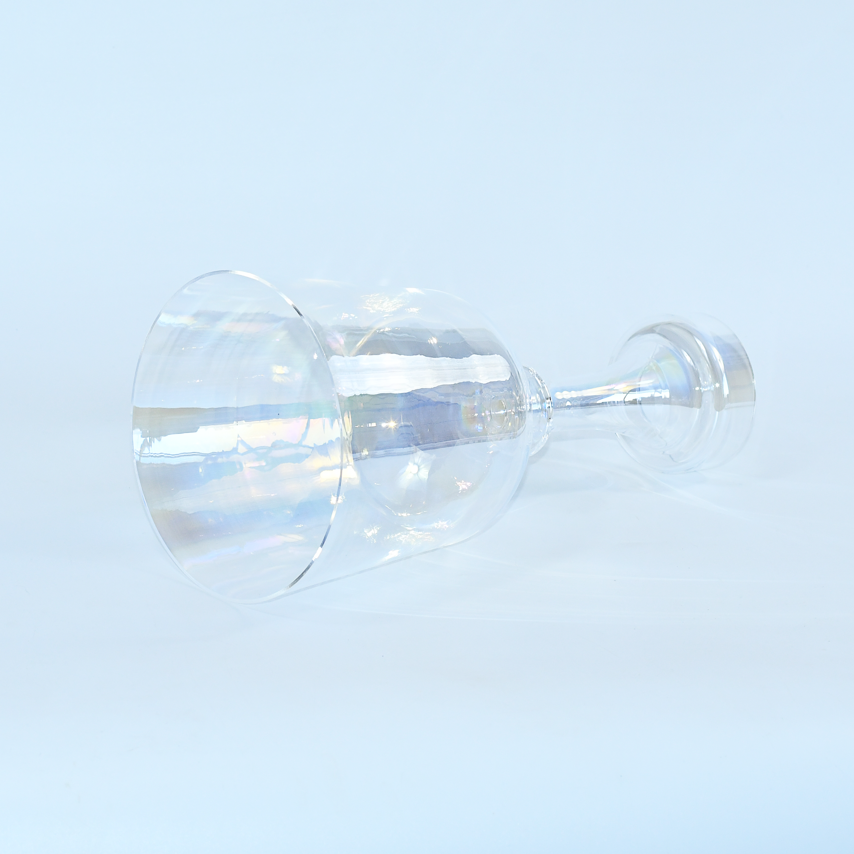 TXTone Clear Cosmic Light Crystal Singing Grail With Carrier Bag For Chakra Healing Meditation