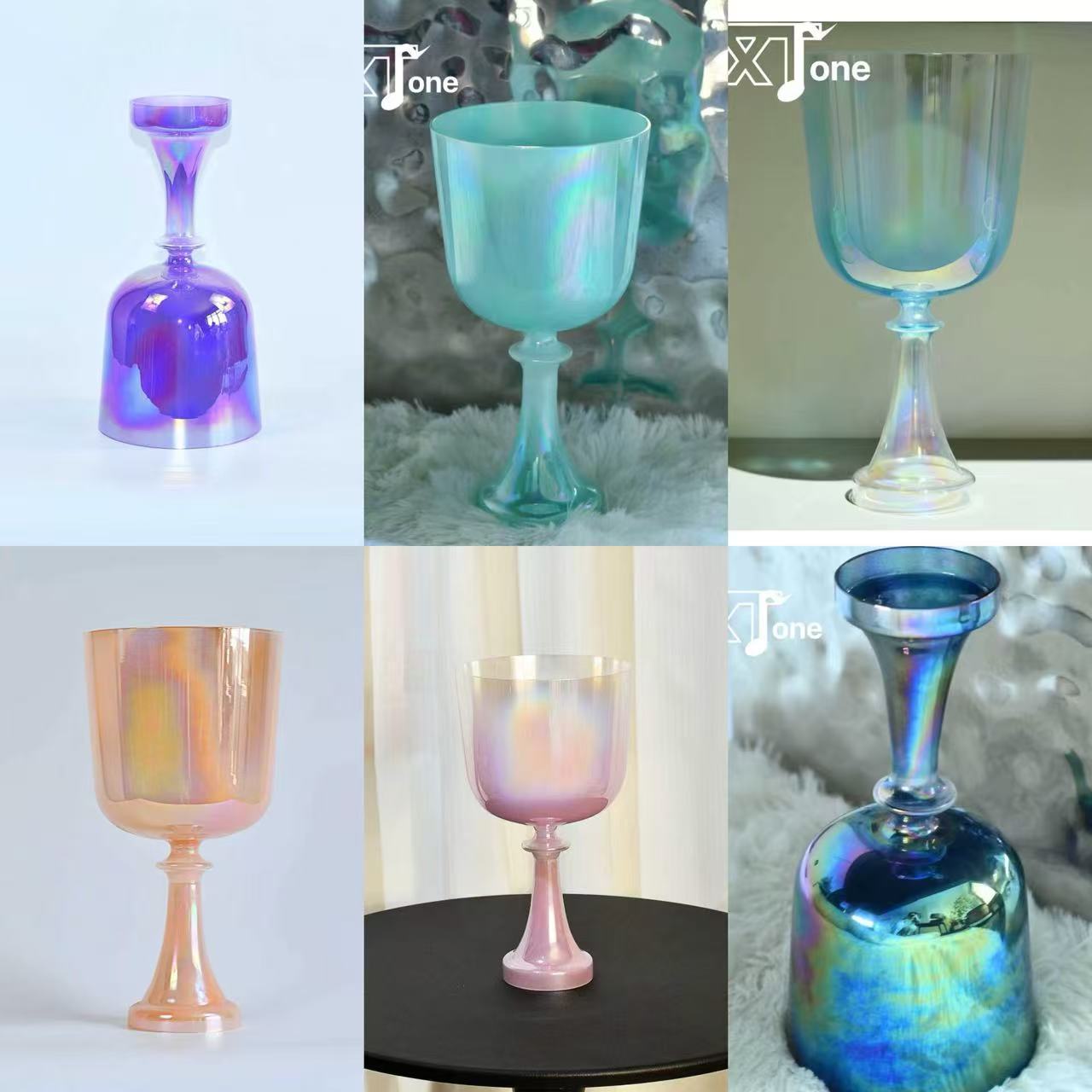 The Alchemist’s Trio: Bespoke Crystal Singing Chalices for Sacred Sound Healing, Therapeutic Yoga & Energy Transformation