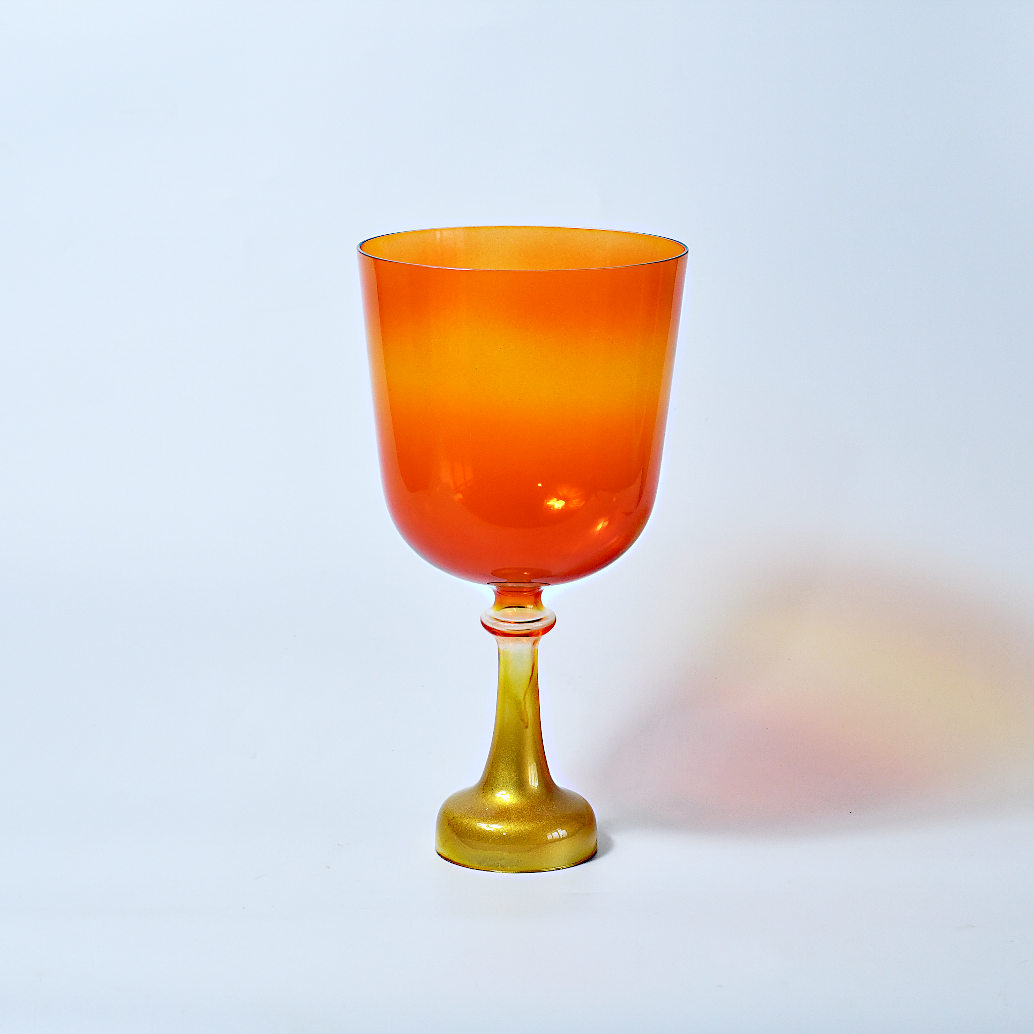 TXTone "Sunset Gleam"Crystal Singing Grail With Carrier Bag For Chakra Healing Meditation